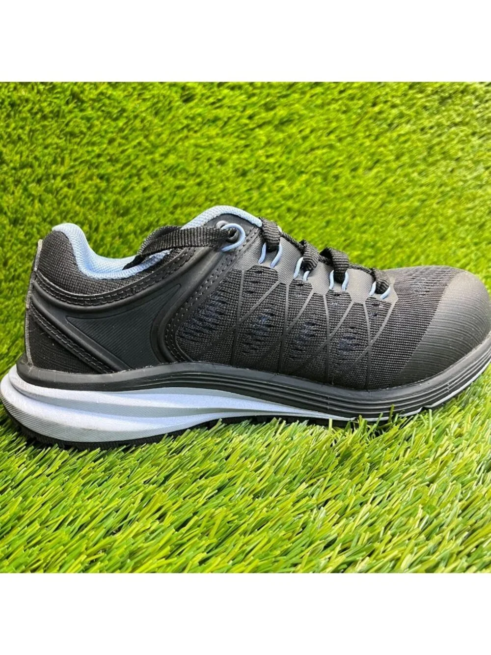 Keen Utility Vista Energy Womens Size 5.5D Black Carbon Toe Safety Work Shoes